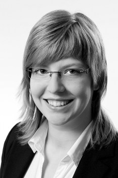 Bewerbungsbild Premium schwarzweis