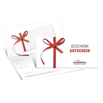 Geschenkgutschein mit variablem Wert