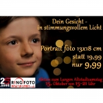 Fotostudio-Aktion zum LAS: Portrait zum halben Preis